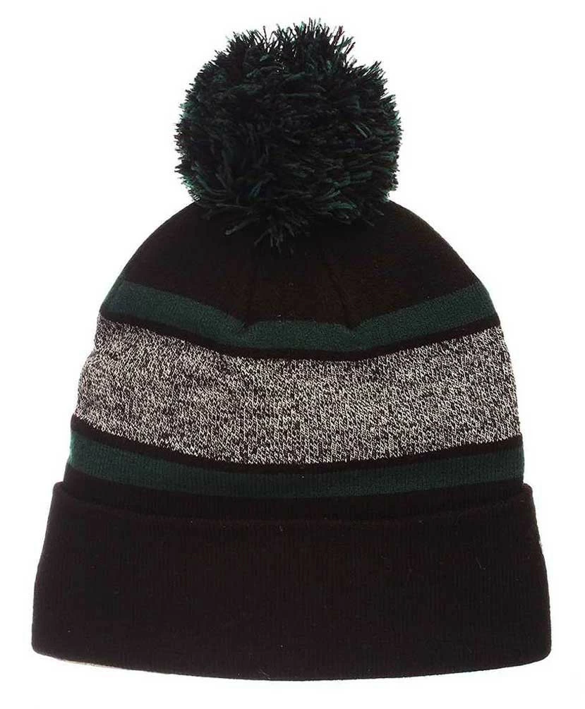 Zephyr Hats NCAA Michigan State University Spartan Knit Beanie Hat Cap 2 Zephyr Hats NCAA Michigan State University Spartan Knit Beanie Hat Cap - Image 2