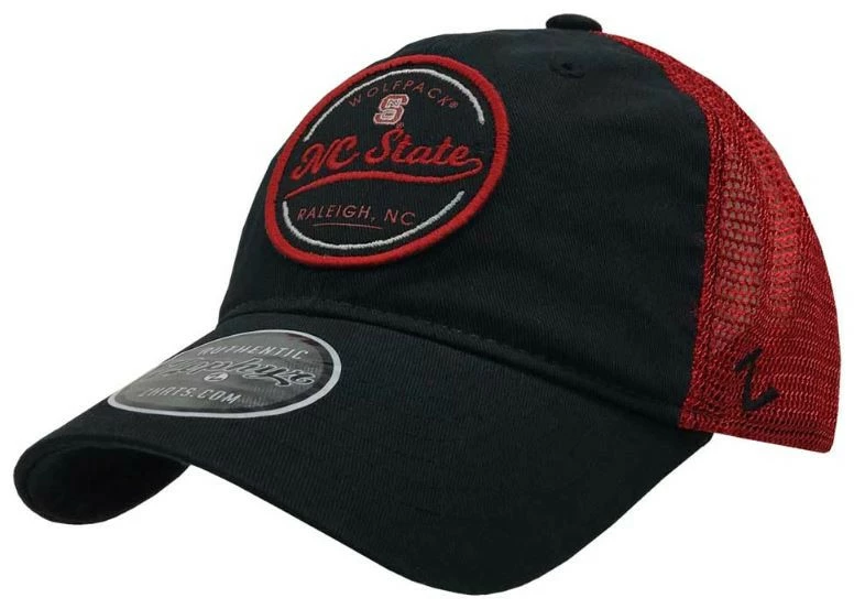 Zephyr North Carolina State University Lager Hat Baseball Cap Wolfpack Mesh 1 Zephyr North Carolina State University Lager Hat Baseball Cap Wolfpack Mesh