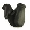 Northstar Unisex Full Fingered Deerskin Sherpa Lined Black Mittens 51B