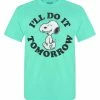 Rex Men's Peanuts Snoopy Short Sleeve Cotton Crew-Neck Graphic T-Shirt - Teal