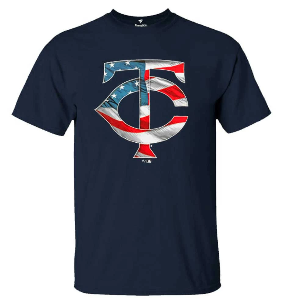 Fanatics Mens MLB Minnesota Twins BannerWave Tee T-Shirt Short Sleeve Baseball 1 Fanatics Mens MLB Minnesota Twins BannerWave Tee T-Shirt Short Sleeve Baseball