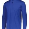Russell Athletic Men's Dri-Power Lightweight 1/4-Zip Pullover - Heather Royal