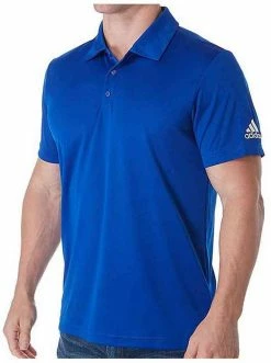 Adidas Men's Grind Climalite Performance Polo Shirt Golf Color Choice S97371
