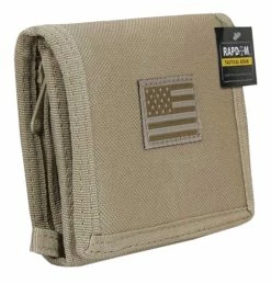 Rapid Dominance Tactical Tri-Fold Wallet USA Flag Military Color Choice T105