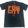 Fanatics Men's MLB San Francisco Giants Alias “Fog City” Short Sleeve Tee– Black