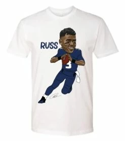 Shinesty NFL Player's Association Russell Wilson Super Soft Poly Blend Tee