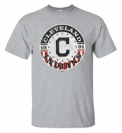 Fanatics Mens MLB Cleveland Indians Star Classic Tee T-Shirt S/S Baseball MO