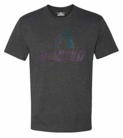 Fanatics Men's MLB Arizona Diamondbacks Coop Crew Short Sleeve Crew Neck T-Shirt