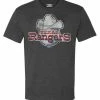 Fanatics Men's MLB Texas Rangers Coop Crew Short Sleeve Crew Neck T-Shirt, Gray