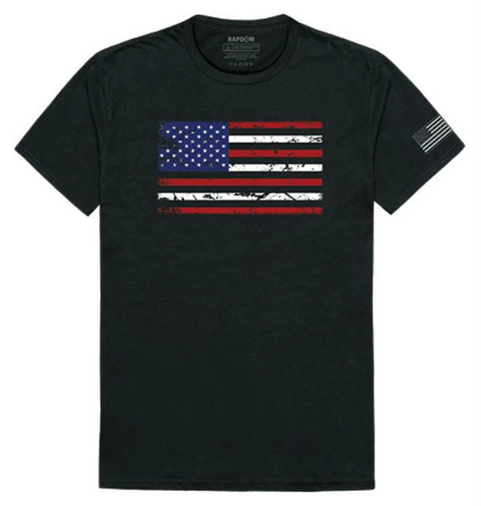 Rapid Dominance Men's USA Flag Team America Tee T-Shirt Military Americans 1 Rapid Dominance Men's USA Flag Team America Tee T-Shirt Military Americans