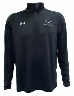 Under Armour Men's Long-sleeve � Zip Athletic Pullover Shirt Top Athletic (M)