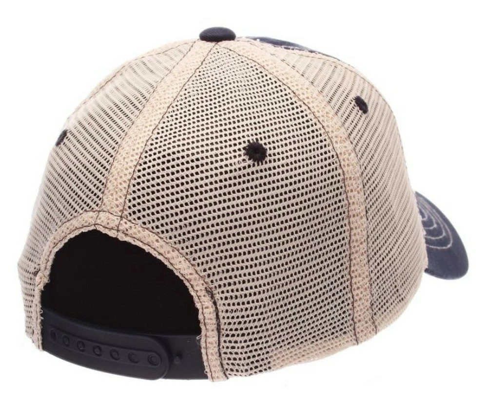 Zephyr Hats USA Hockey Hat Cap NCAA Baseball Cap Adjustable Mesh Back Navy/Red 2 Zephyr Hats USA Hockey Hat Cap NCAA Baseball Cap Adjustable Mesh Back Navy/Red - Image 2