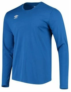 Umbro Center Long Sleeve Tee Athletic Performance Training 4 Colors UUM1UAGU