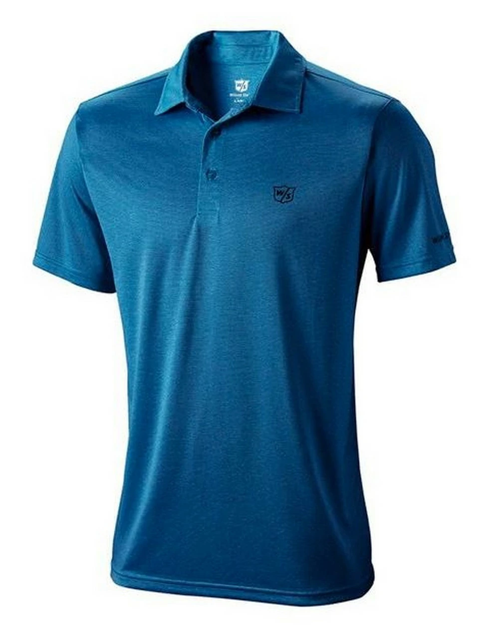 Wilson Staff Men's US Stripe Polo Shirt Golf Performance Color Choices WGA70042 3 Wilson Staff Men's US Stripe Polo Shirt Golf Performance Color Choices WGA70042 - Image 3