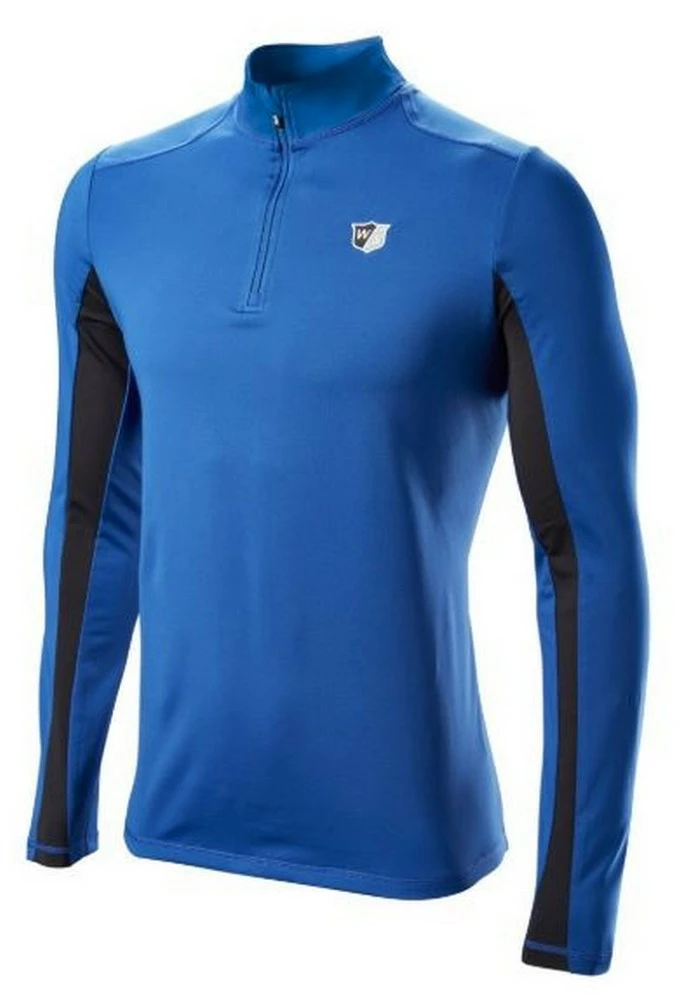 Wilson Staff Men's Performance Thermal Tech 1/2 Zip Pullover Shirt Top 3 Colors 4 Wilson Staff Men's Performance Thermal Tech 1/2 Zip Pullover Shirt Top 3 Colors - Image 4