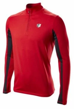 Wilson Staff Men's Performance Thermal Tech 1/2 Zip Pullover Shirt Top 3 Colors 6 Wilson Staff Men's Performance Thermal Tech 1/2 Zip Pullover Shirt Top 3 Colors -Baseball Caps & Hats Shop wga700502 1 95912.1678594274.1280.1280
