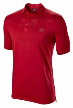Wilson Staff Men's Jacquard Polo Shirt Golf Top 2019 Pro Shop 4 Colors WGA700510