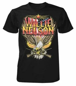 Willie Nelson Shotgun Willie T-Shirt Tee Rock N Roll Bands Tour Country ZRWN1011